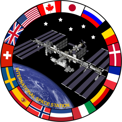 International Space Station program badge