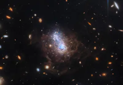 A duo of starbursts in I Zwicky 18