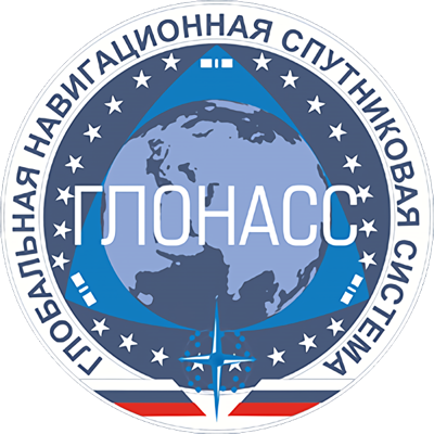 GLONASS program badge
